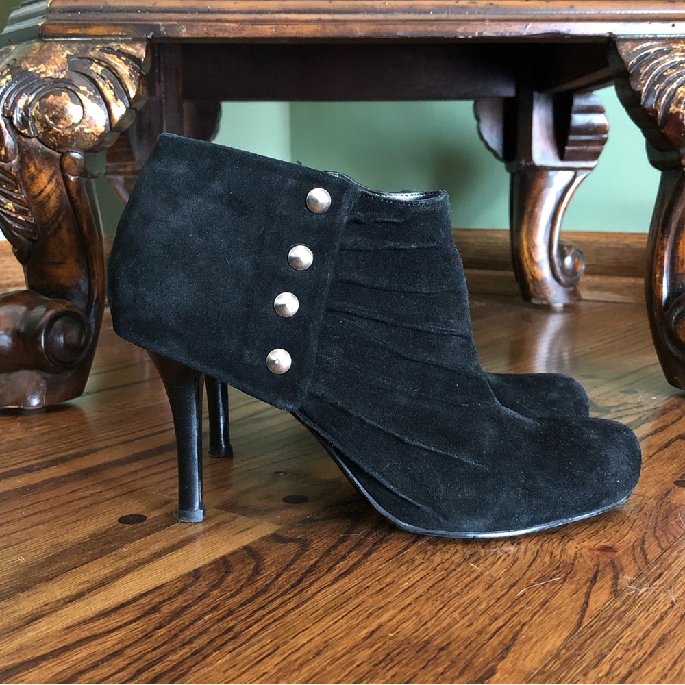 Nine West Suede Bootie - Size 8.5